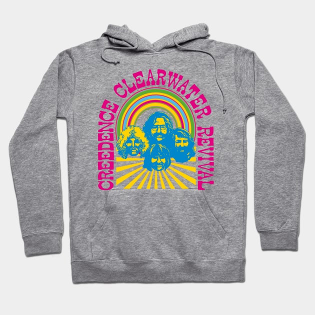 Creedence Clearwater Revival Hoodie by HAPPY TRIP PRESS